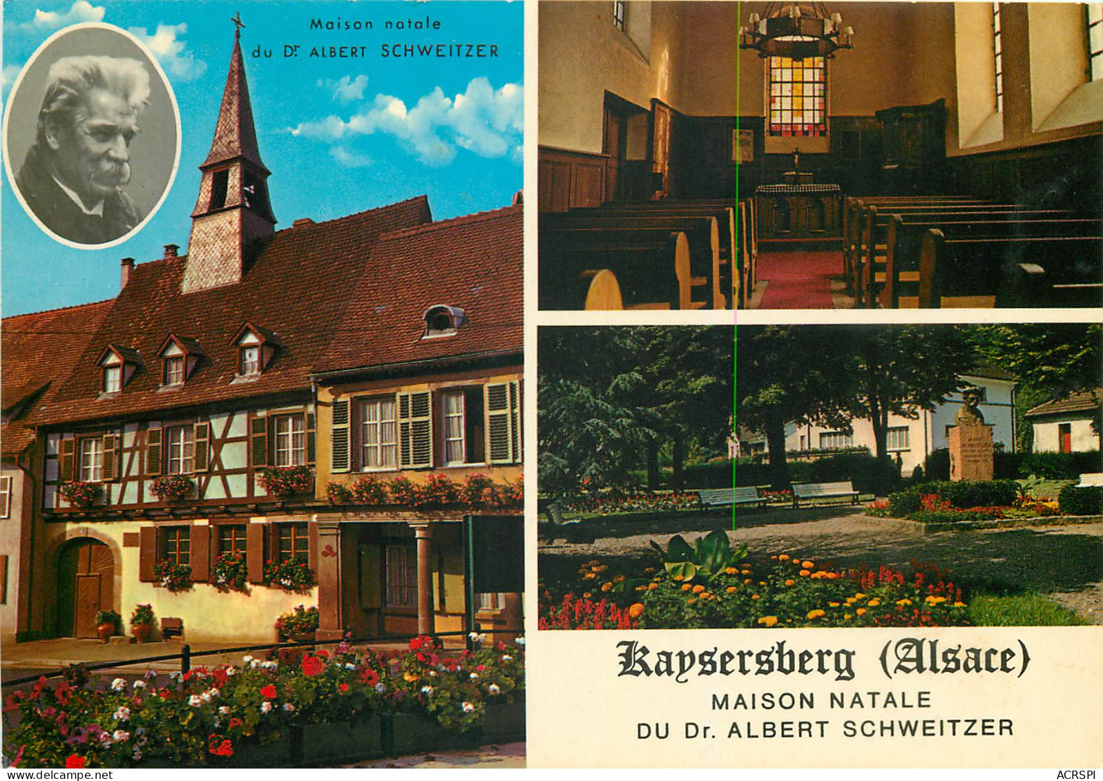 68 Kaysersberg Maison Natale Du Docteur Schweitzer N°17 \MM5003 - Kaysersberg