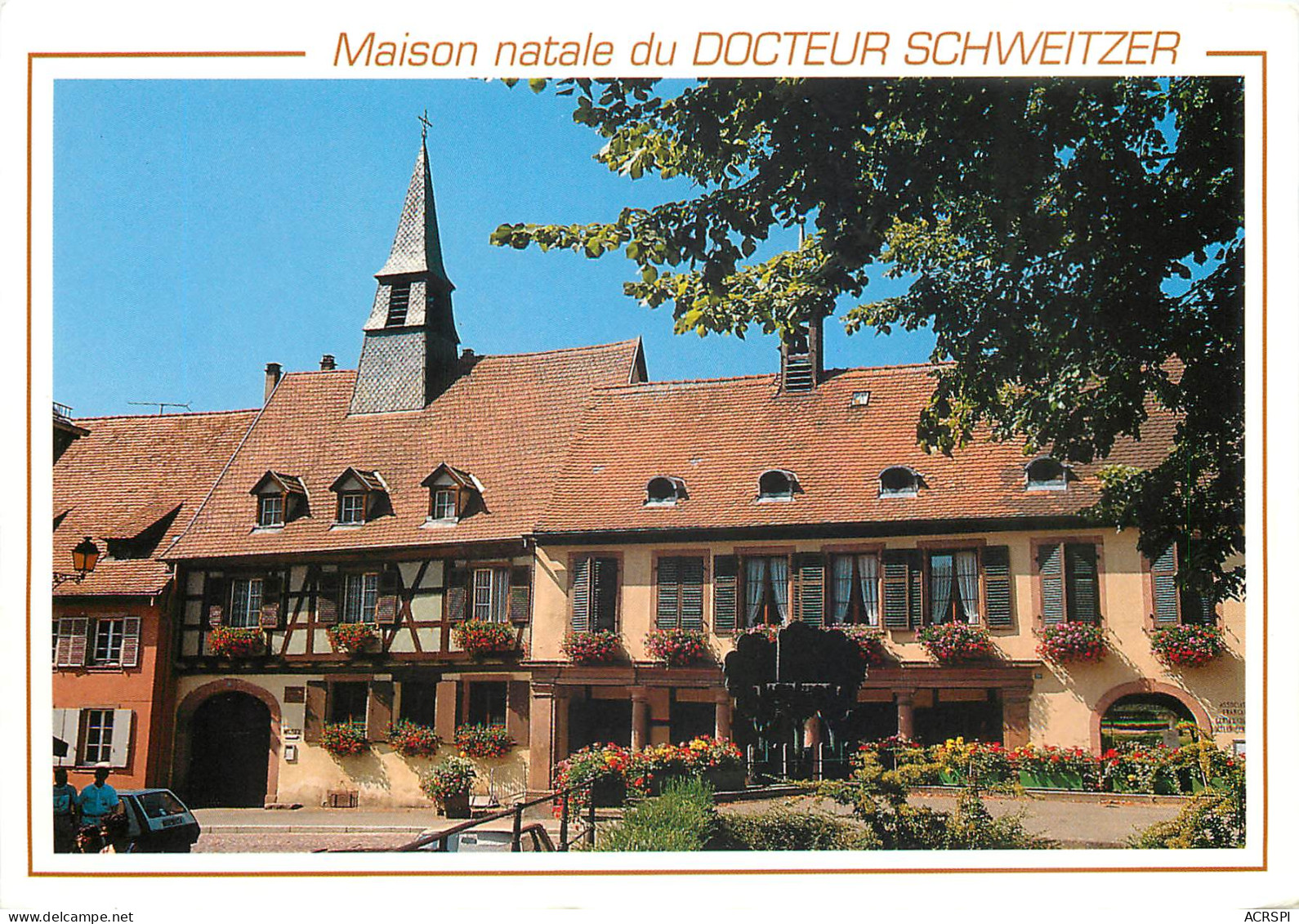 68 Kaysersberg Maison Natale Du Docteur Schweitzer N°25 \MM5003 - Kaysersberg