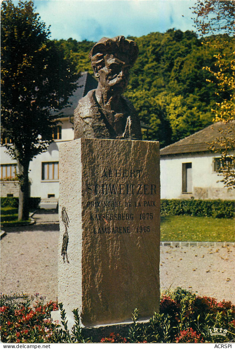 68 Kaysersberg Monument Docteur Albert Schweitzer N° 8 \MM5004 - Kaysersberg