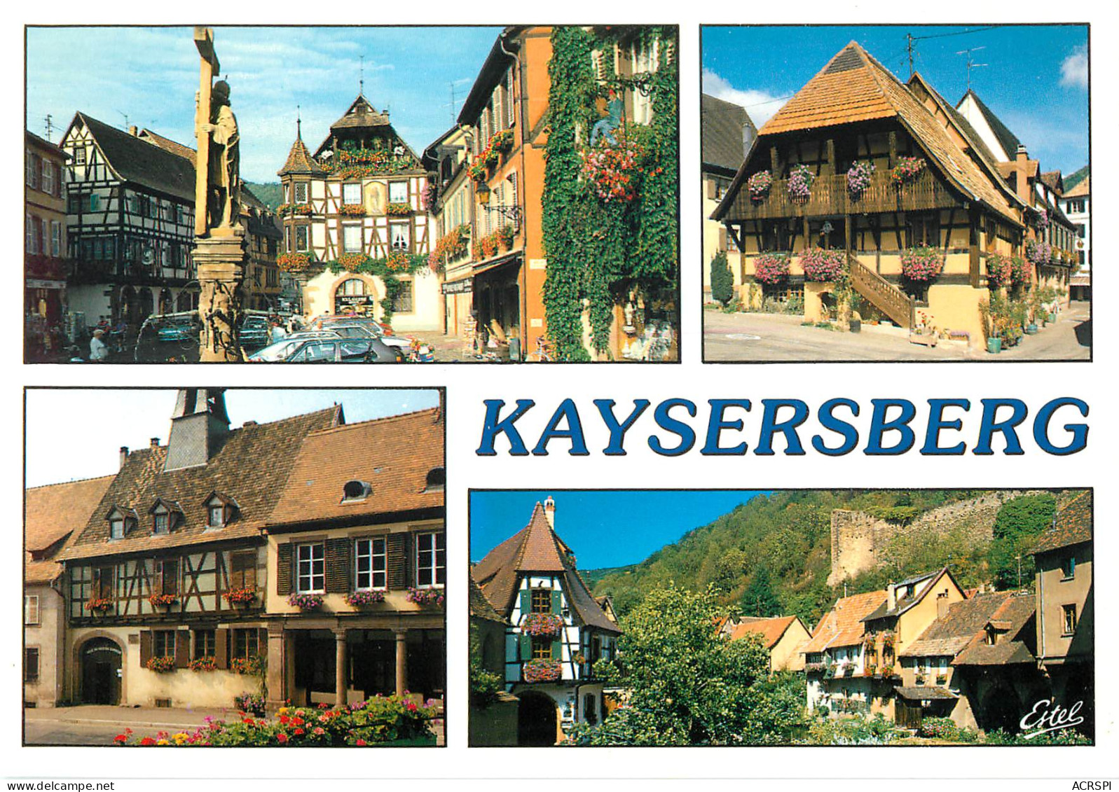 68 Kaysersberg Au Pays Des Cigognes Multivue  N° 18 \MM5004 - Kaysersberg