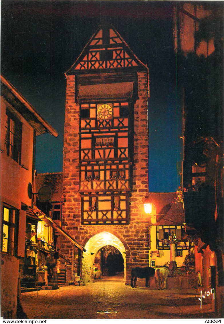 68 Riquewihr La Porte Haute Ou Dolder Illuminée N° 4 \MM5006 - Riquewihr