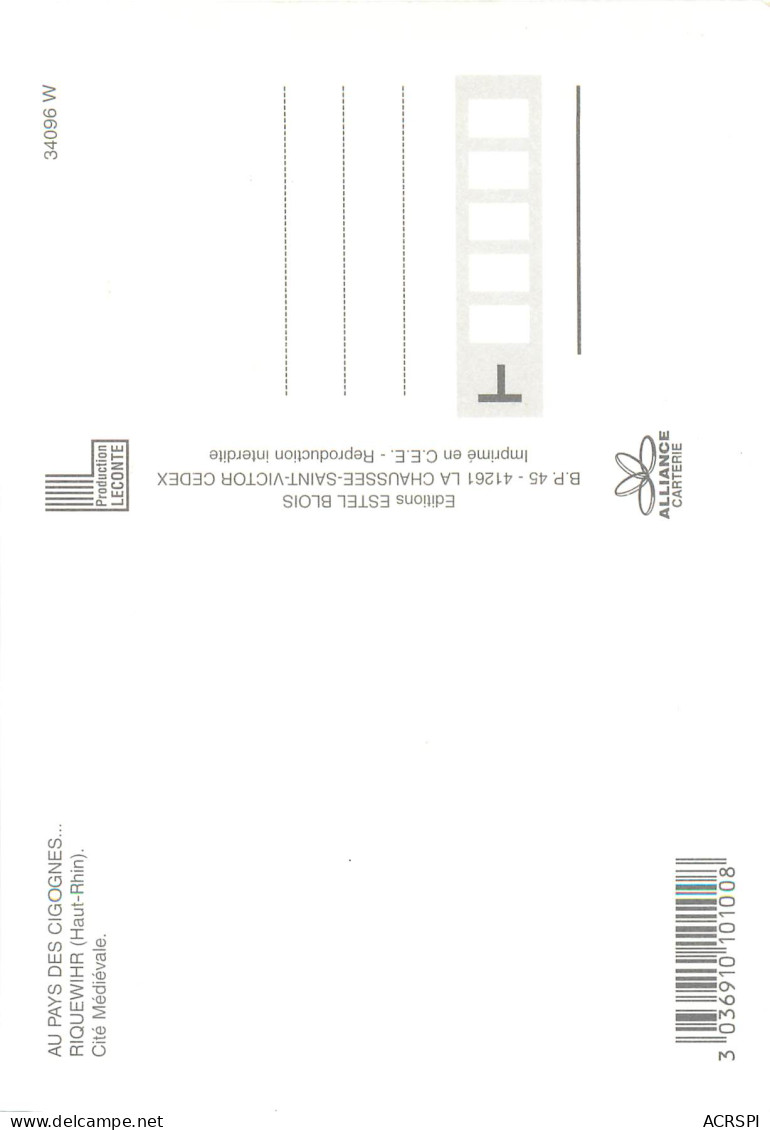 68 Riquewihr  Au Pays Des Cigognes Cité Médiévale  N° 12 \MM5006 - Riquewihr