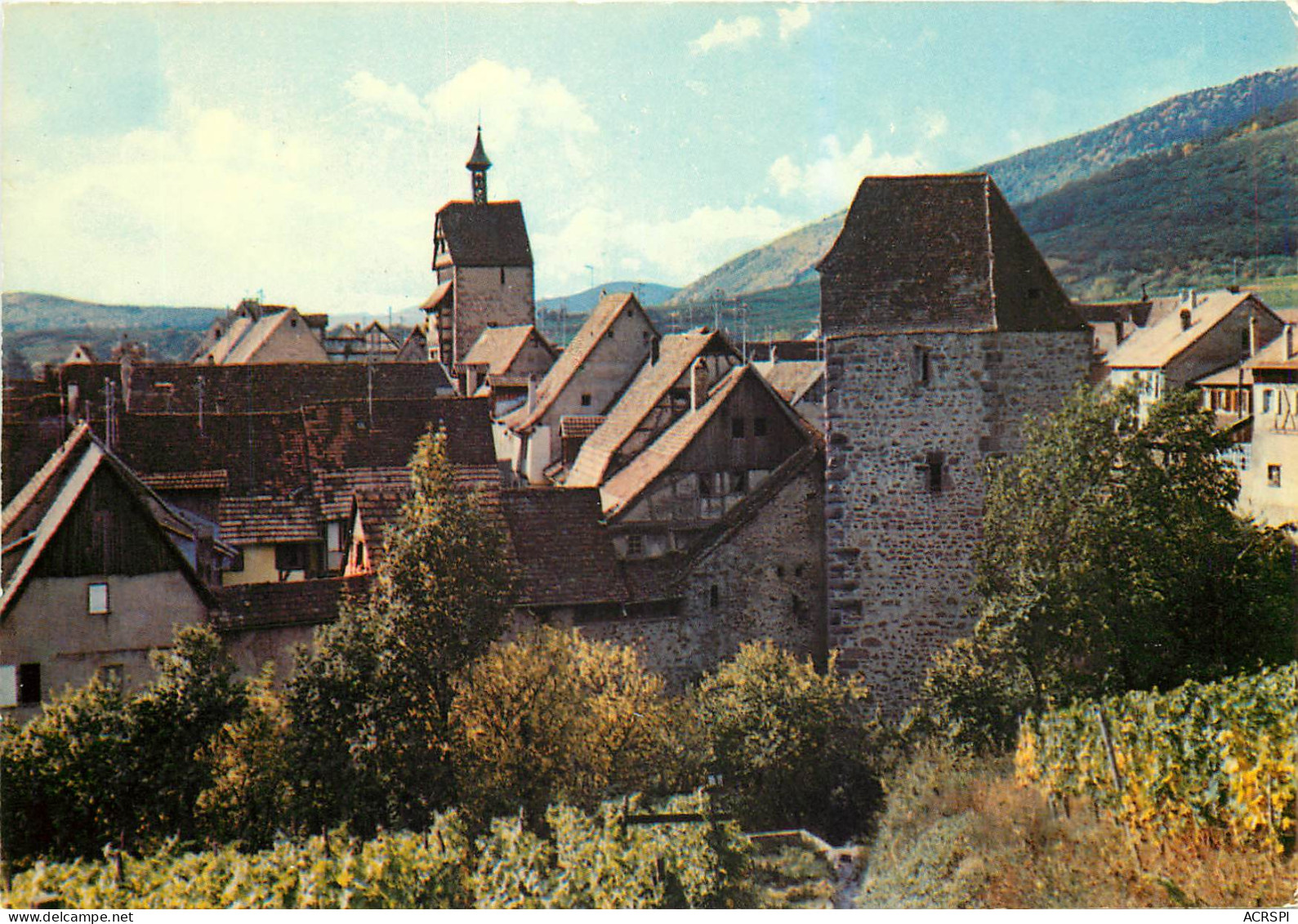 68 Riquewihr Vue Sur Le Dolder Et La Tour Des Voleurs N° 50 \MM5006 - Riquewihr