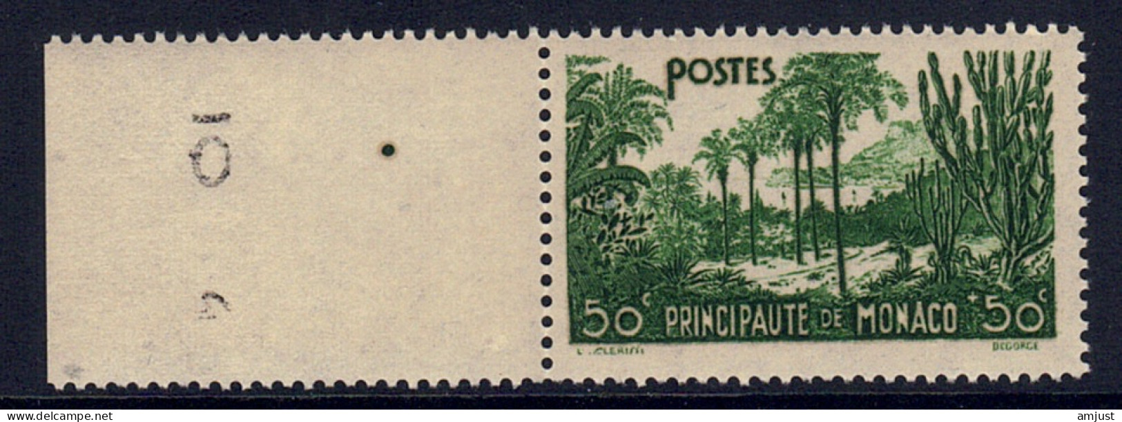 Monaco // 1937 // Jardins De La Principauté Timbres Neuf** MNH  No. Y&T 135 - Unused Stamps