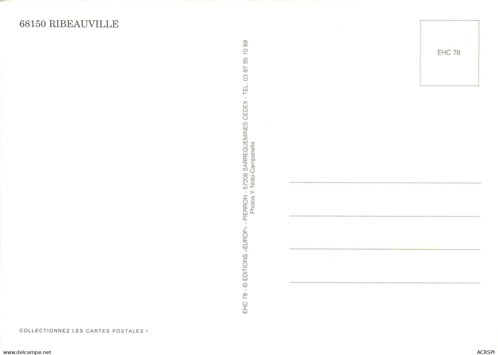 68 Ribeauvillé Multivue N°31  \MM5009 - Ribeauvillé
