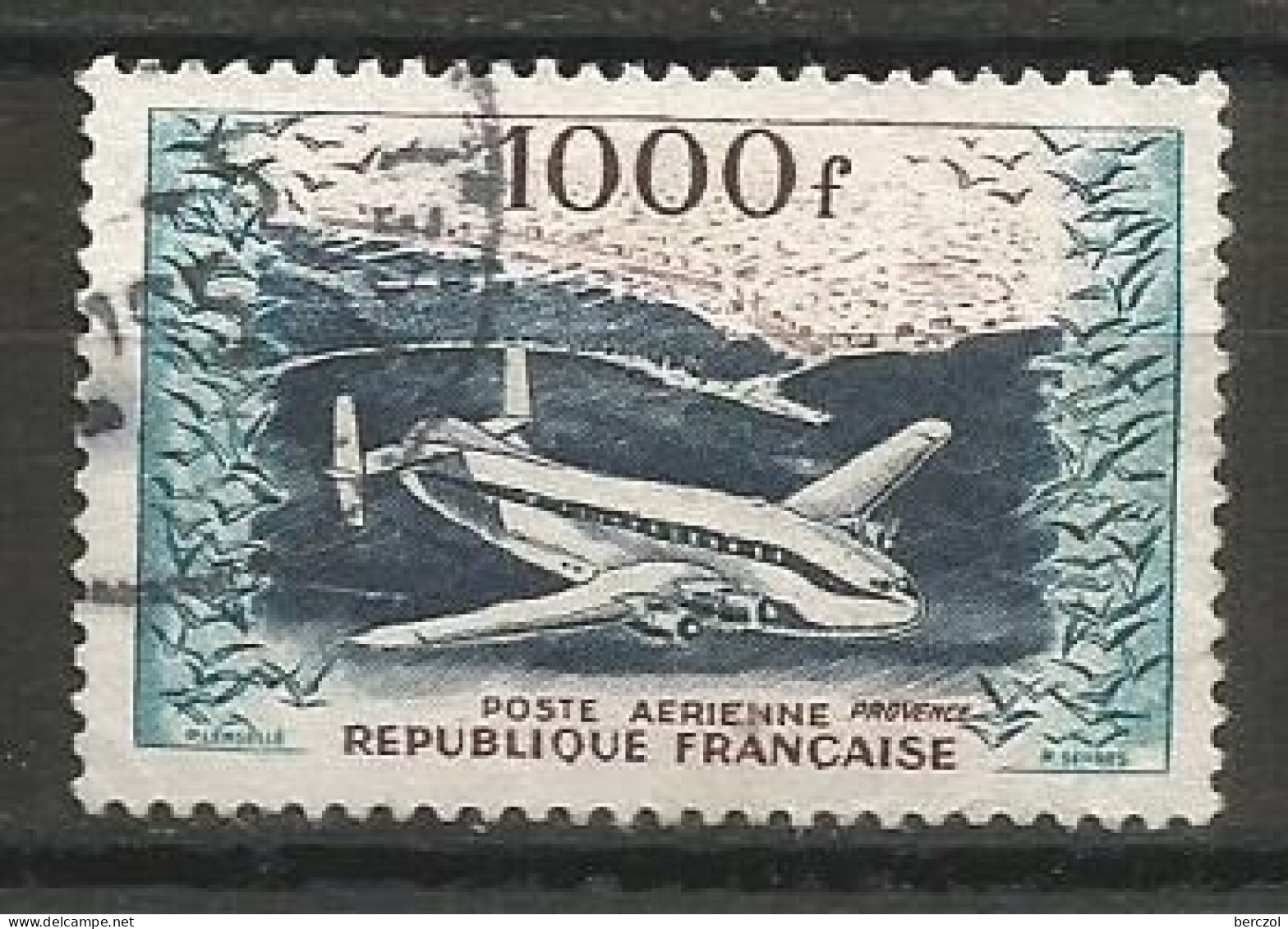 FRANCE ANNEE 1954 PA N°33 OBLIT. TB COTE 20,00 €  - 1927-1959 Usati
