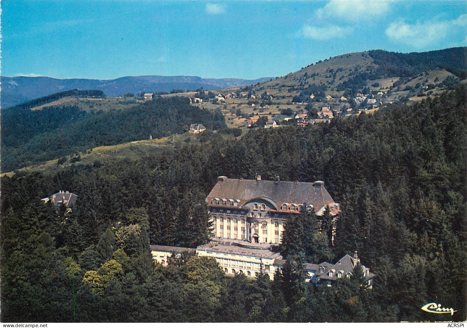 68 Muster Maison De Santé Médicale Et De Cure S.N.CF Au Fond Le Hohrodberg Vue Aérienne  N° 28 \MM5011 - Munster