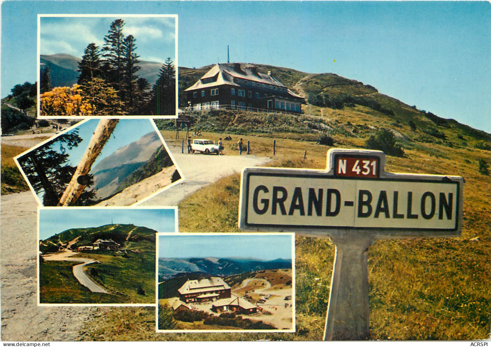 68 Guebwillerle Grand Ballon Les Hautes Vosges Multivue   N°46 \MM5013 - Guebwiller