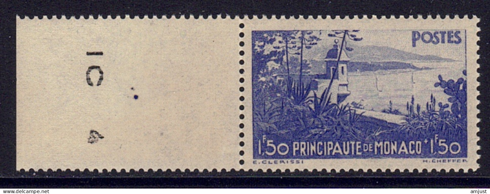 Monaco // 1937 // Jardins De La Principauté Timbres Neuf** MNH  No. Y&T 137 - Unused Stamps