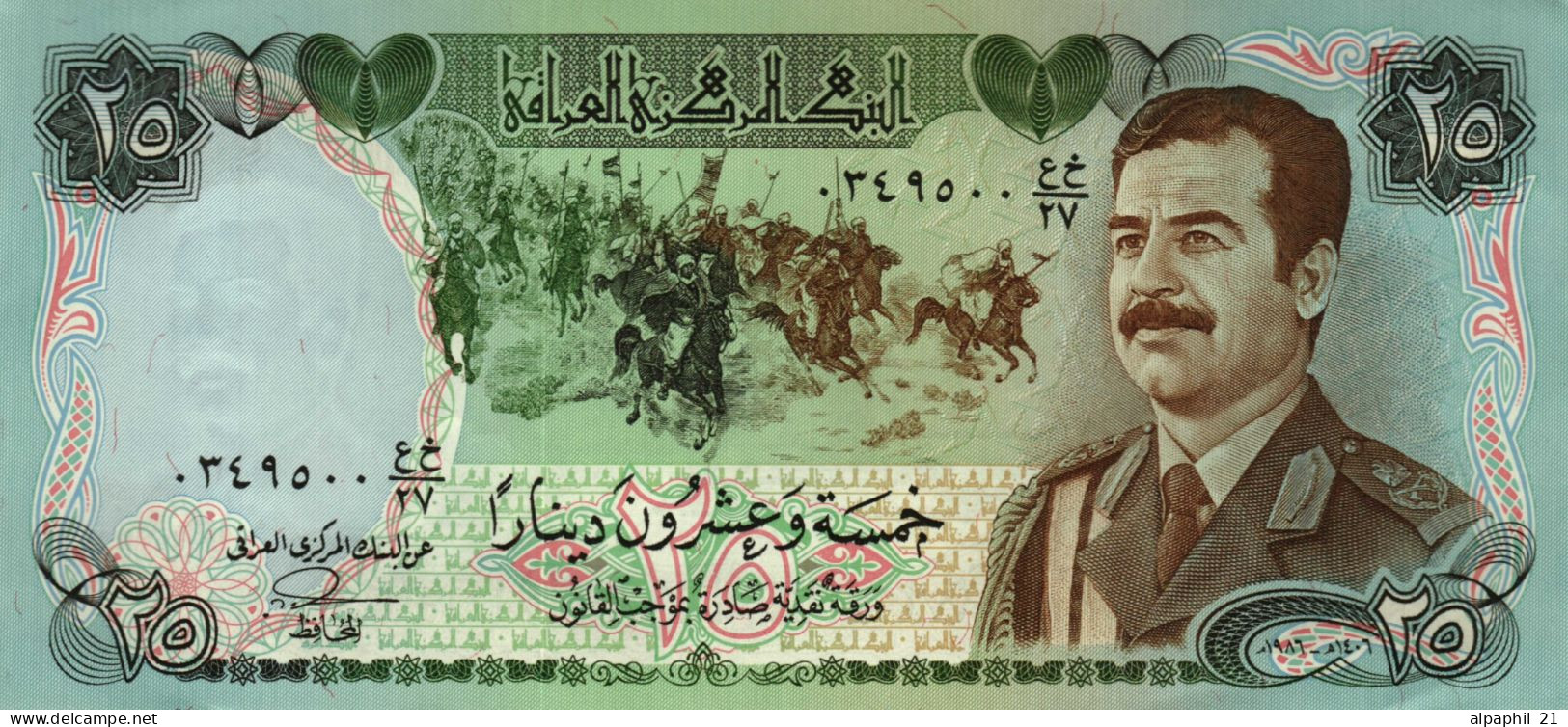 IRAQ,  25 Dinars - Irak