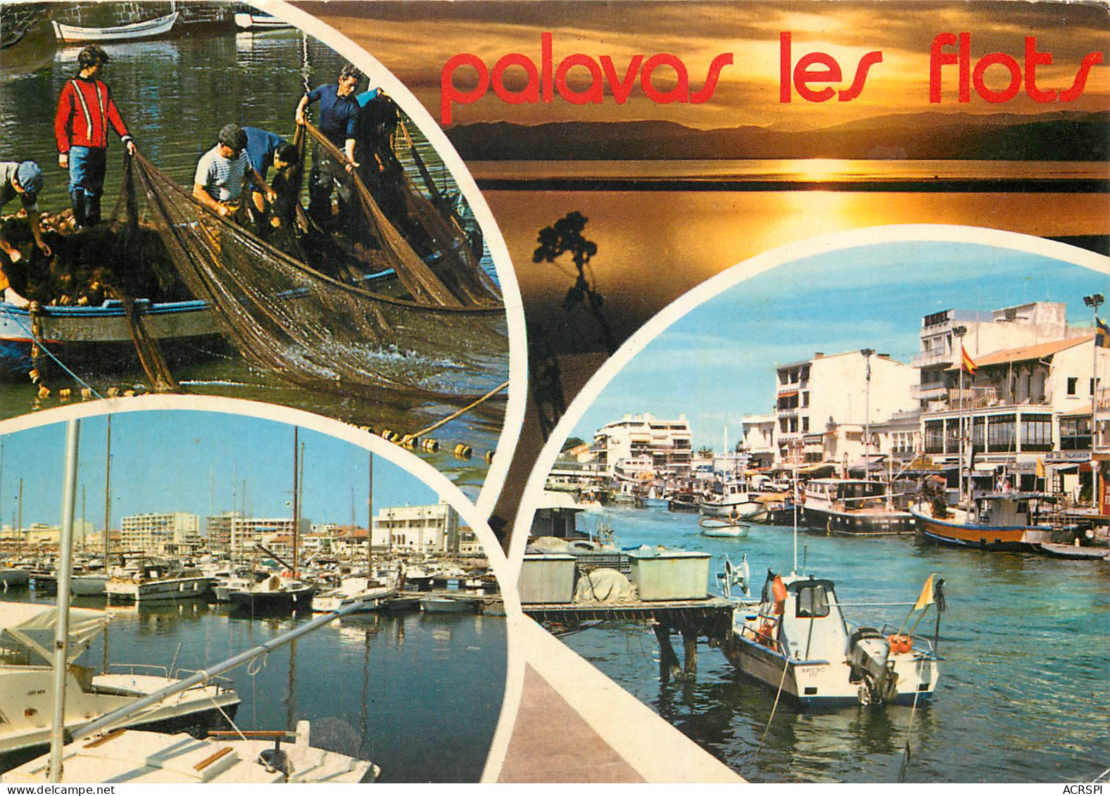 34 Palavas Les Flots Scène De Pêche Le Port De Plaisance Le Canal N° 39\MM5016 - Palavas Les Flots