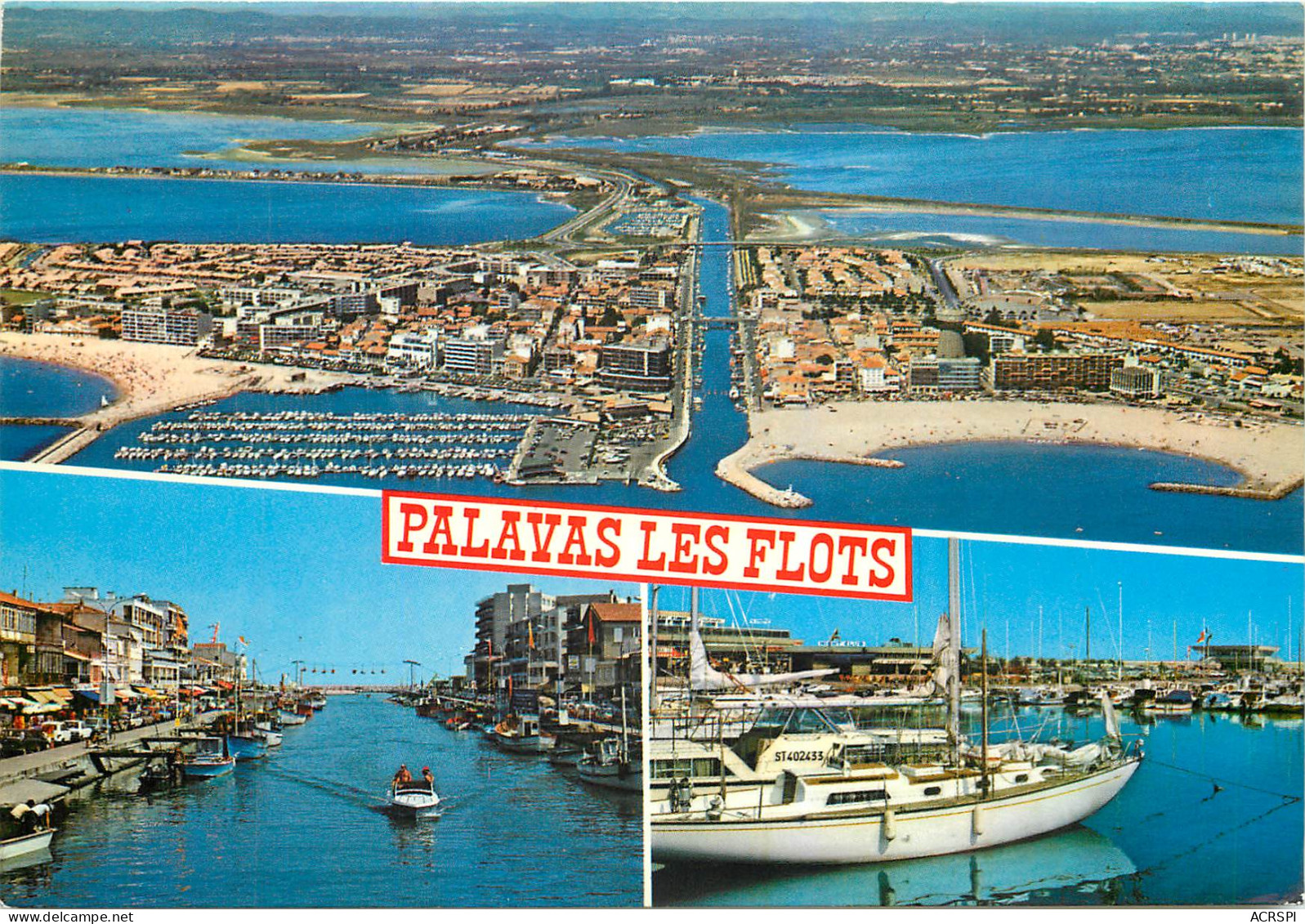 34 Palavas Les Flots Souvenirs Multivue   N° 59\MM5016 - Palavas Les Flots