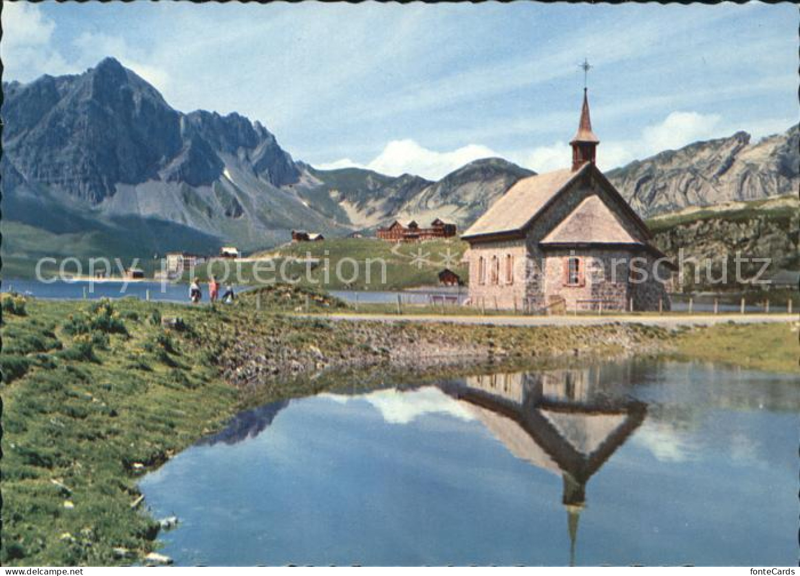 11695228 Melchsee-Frutt Mit Kapelle Melchsee-Frutt - Autres & Non Classés