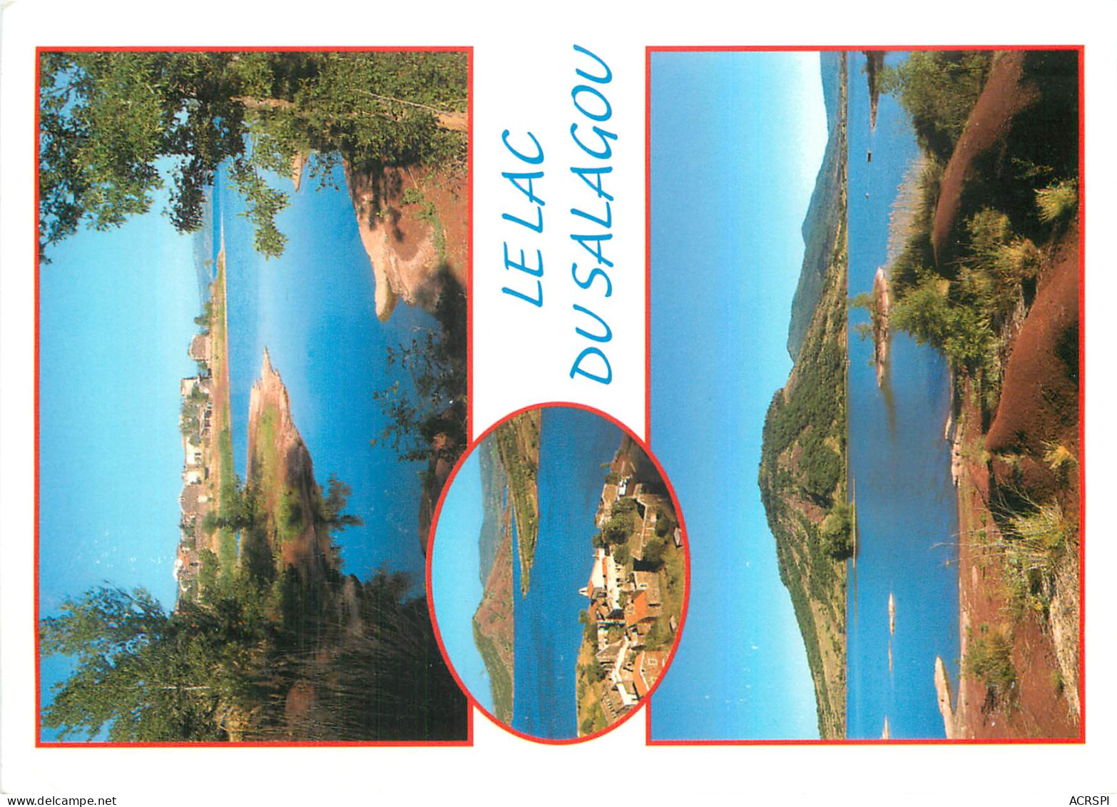 34 Le Lac Du Salagou Multivue   N° 38 \MM5030 - Lodeve