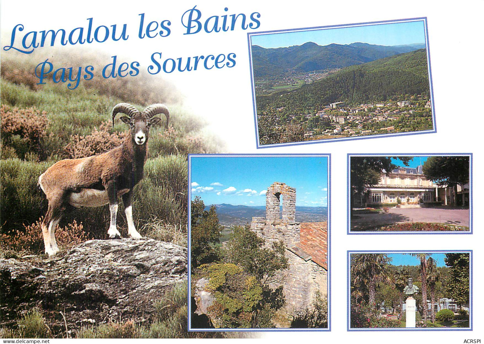 34  Lamalou Les Bains Station Thermale Et Climatique Multivue      N° 20\MM5032 - Lamalou Les Bains