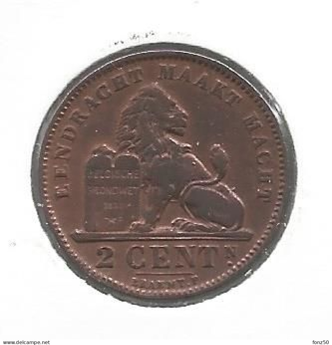 ALBERT I * 2 Cent 1910 Vlaams * Prachtig * Nr 12934 - 2 Cent