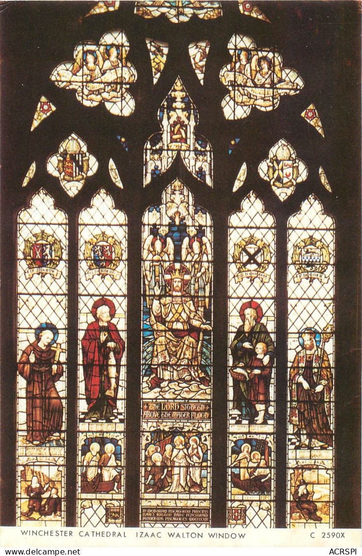 Christianisme Jésus Christ Winchester Cathedral Izaac Walton Window      N° 8\MM5045 - Jezus