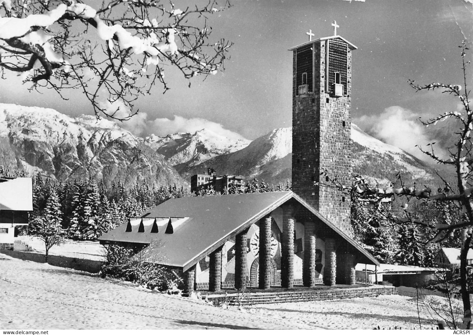 73 Plateau D'Assy Passy L'église (scan R/V) 30 \PC1204 - Les Houches