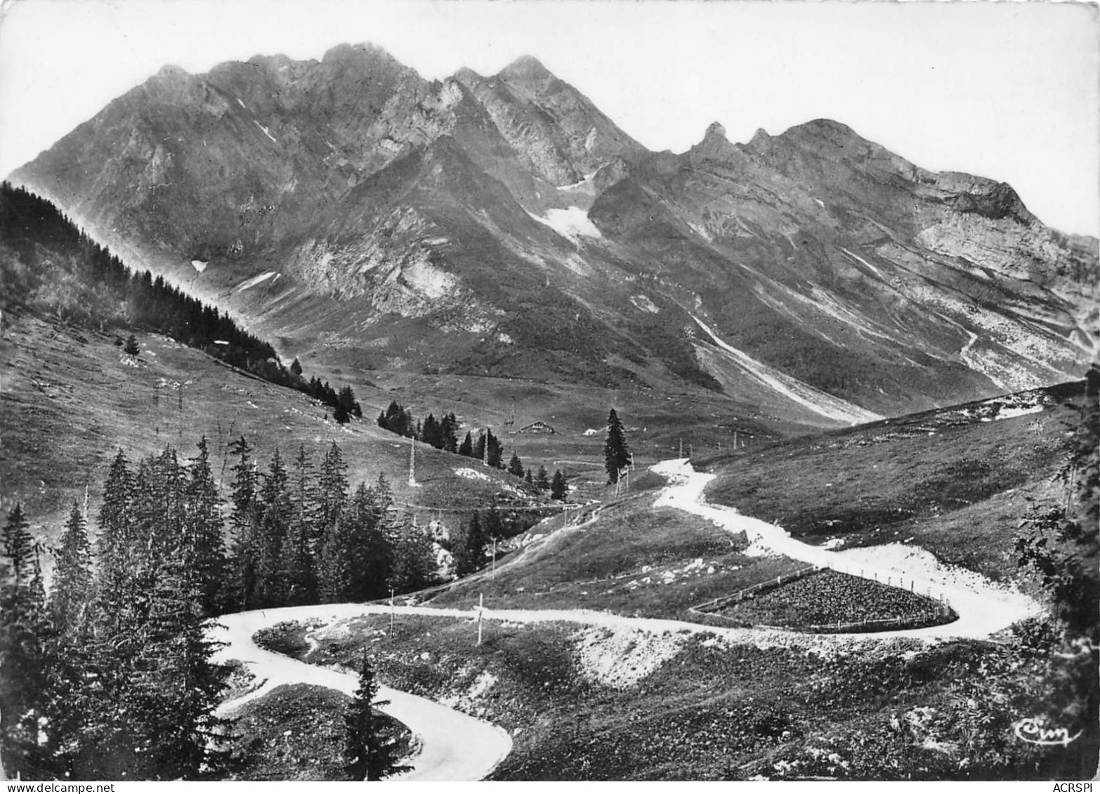 73 L'ETALE Descente Des Lacets Entre LA GIETTAZ Et Le Col Des Aravis (scan R/V) 10 \PC1204 - Ugine