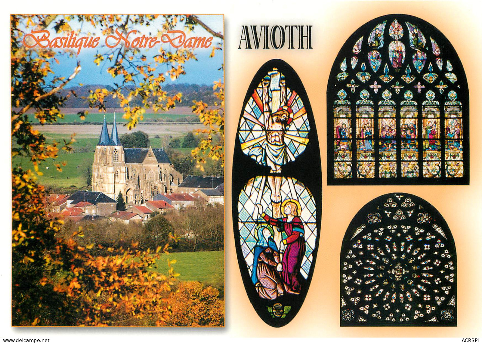 Christianisme  Jesus Christ France Avioth La Basilique Notre Dame Multivue    N° 42 \MM5046 - Jezus