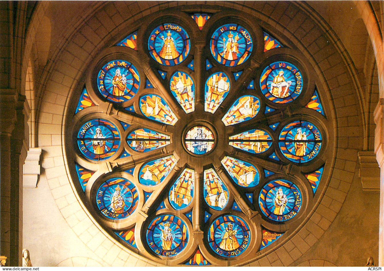 Christianisme  Jesus Christ France Notre Dame Du Marillais La Rosace   N° 47 \MM5046 - Gesù