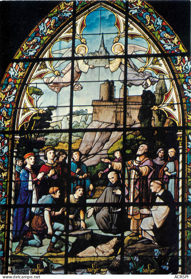 Christianisme  Jesus Christ France Fougeres église Saint Sulpice   N° 50 \MM5046 - Jesus