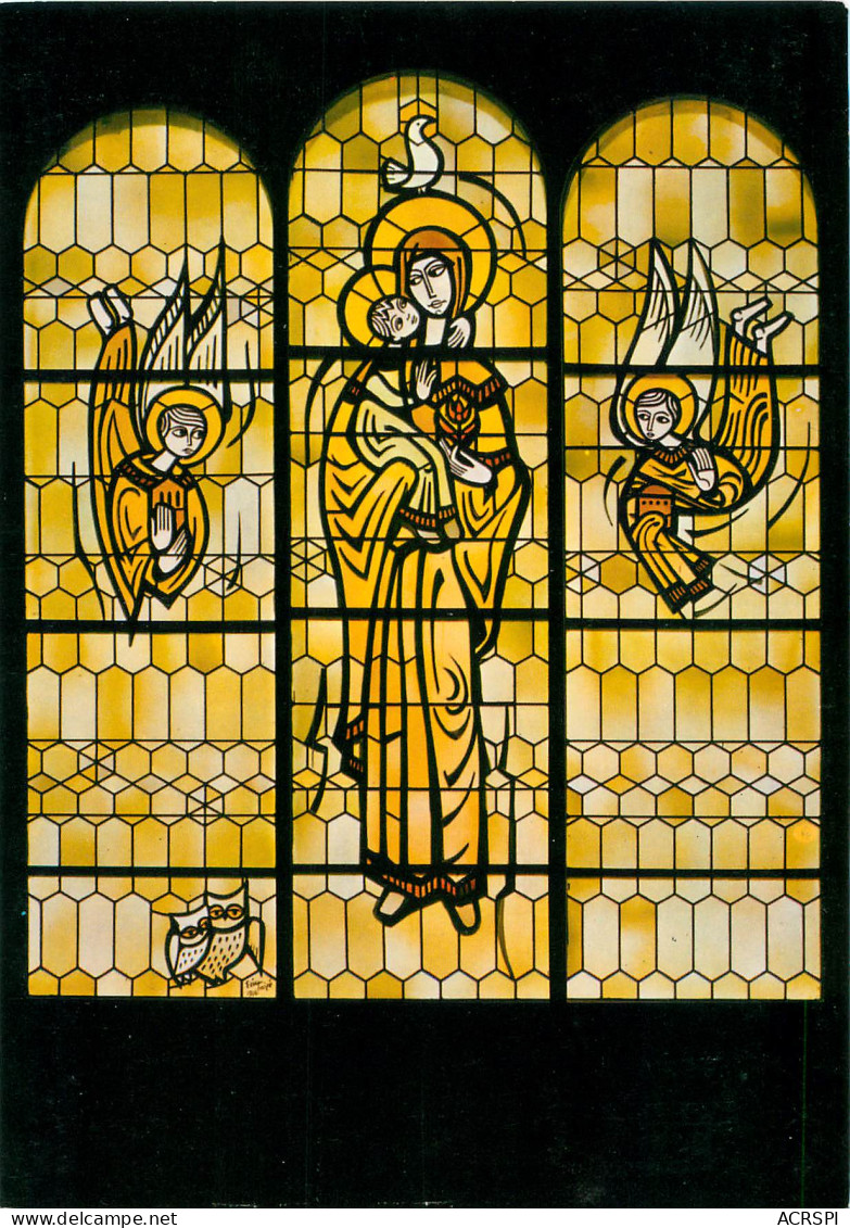 Christianisme  Jesus Christ France Abbaye De N.d De Citeaux Les Vitraux De L'abside    N° 55 \MM5046 - Gesù