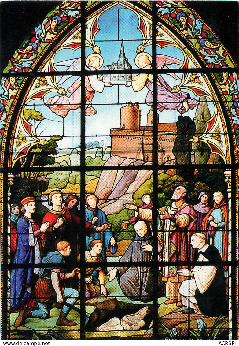 Christianisme  Jesus Christ France Fougeres église Saint Sulpice     N° 57 \MM5046 - Jesus