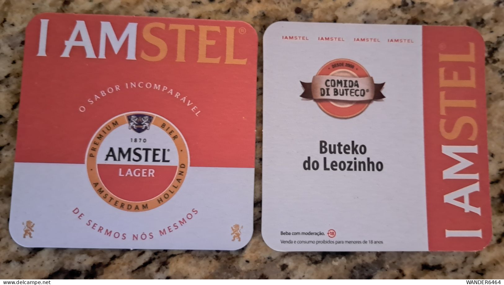 AMSTEL BRAZIL BREWERY  BEER  MATS - COASTERS #078 - Bierdeckel