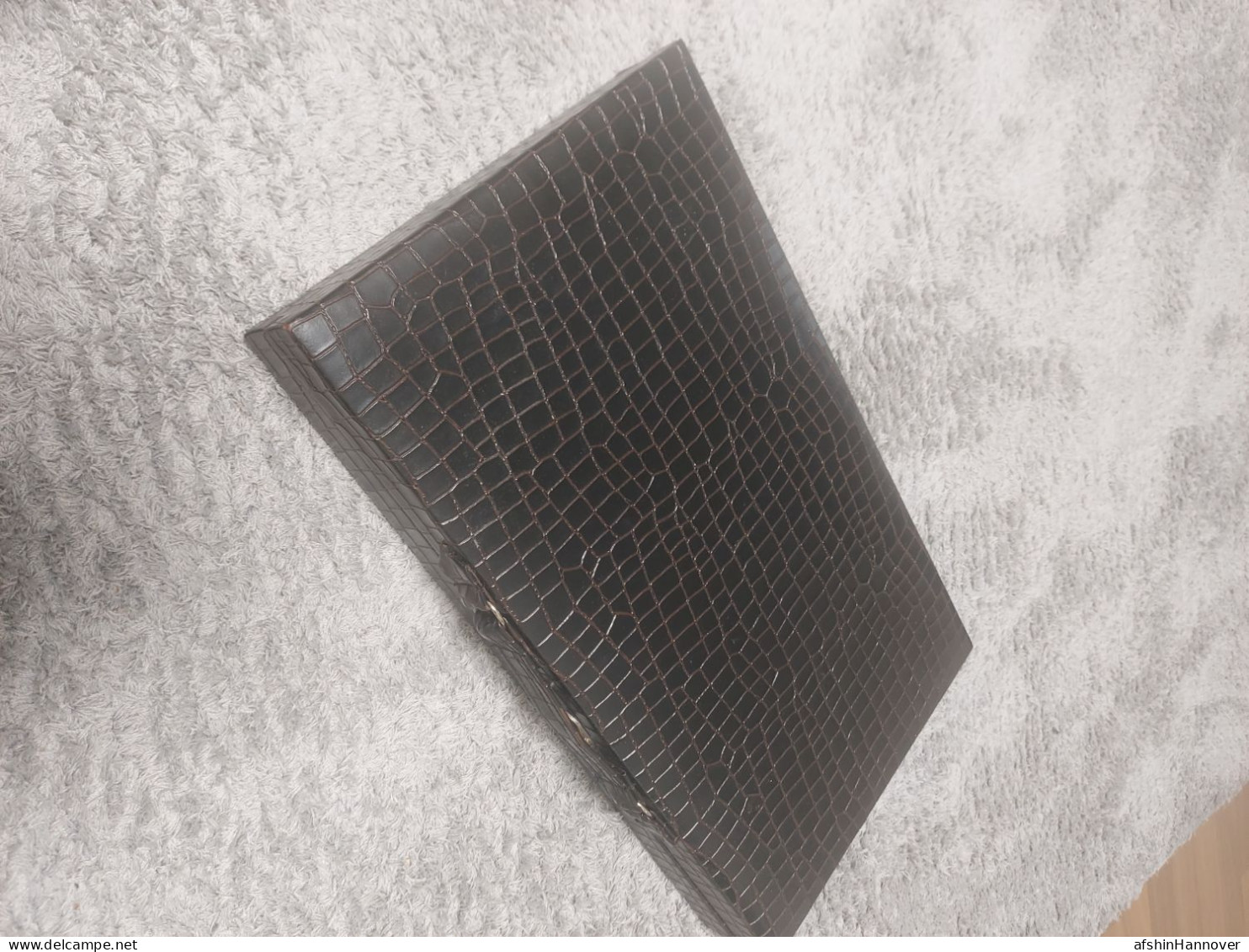 Iran Persian تخته نرد  با جلد چرم مصنوعی  ساخت ایران  Backgammon Board With Artificial Leather Cover Made In Iran - Art Oriental