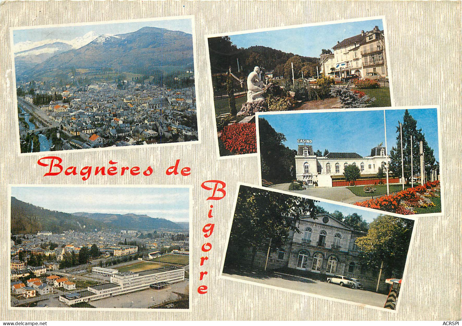65 Bagneres De Bigorre Station Thermale Et Touristique Multivue    N° 30 \MM5049 - Bagneres De Bigorre