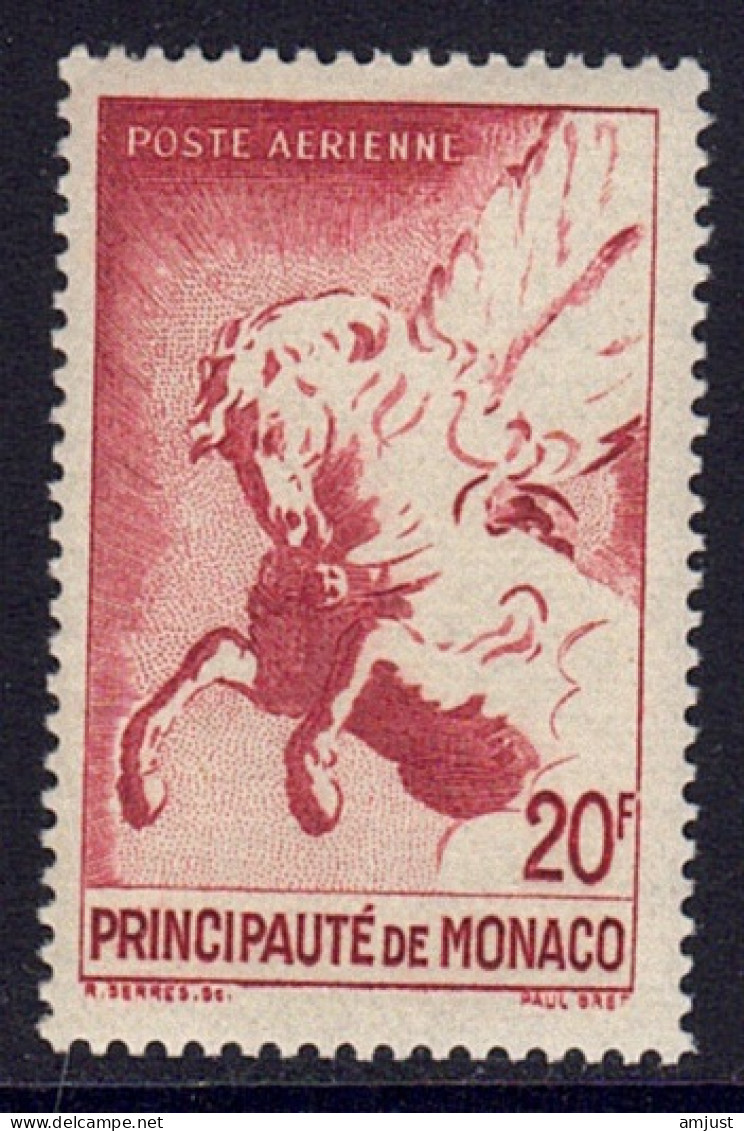 Monaco // Poste Aérienne // Pégase Timbres Neuf** MNH  No. Y&T 5 - Poste Aérienne