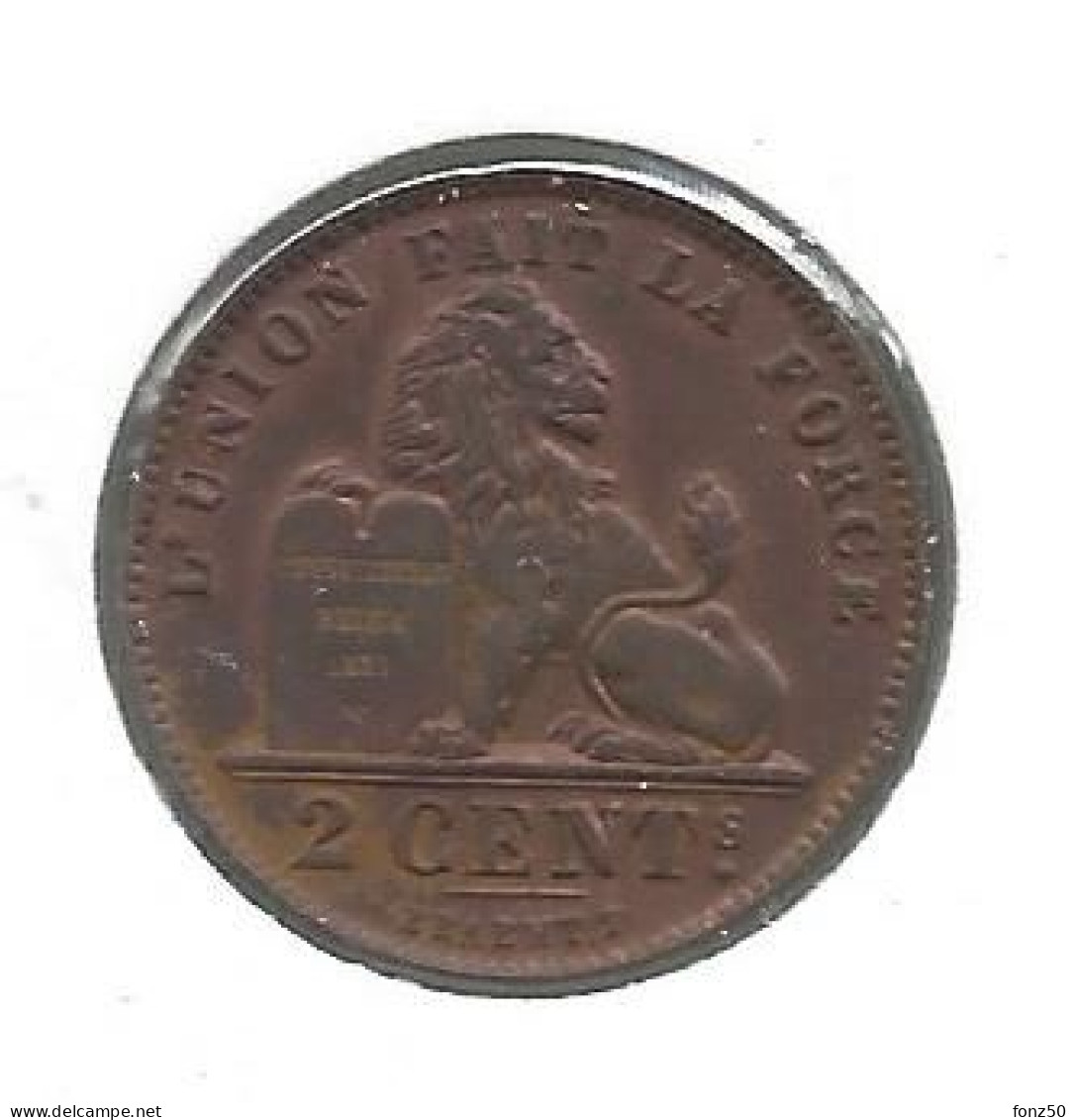 ALBERT I * 2 Cent 1914 Frans * F D C * Nr 12938 - 2 Cent