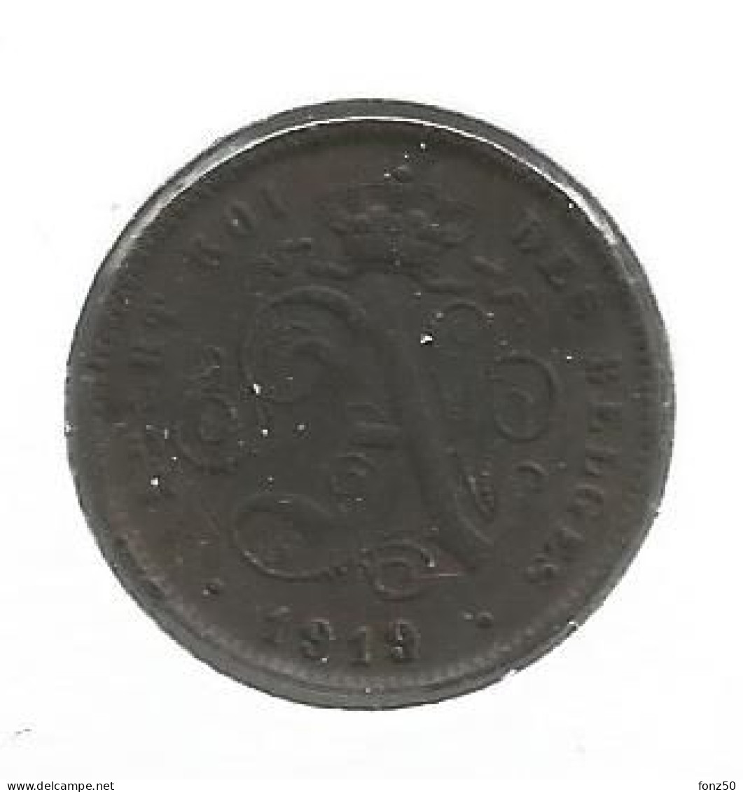 ALBERT I * 2 Cent 1919 Frans * Prachtig * Nr 12939 - 2 Centimes