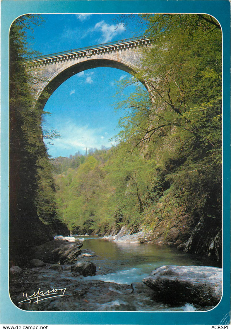 65  Luz Saint Sauveur Le  Pont Napoléon    N° 22 \MM5052 - Luz Saint Sauveur