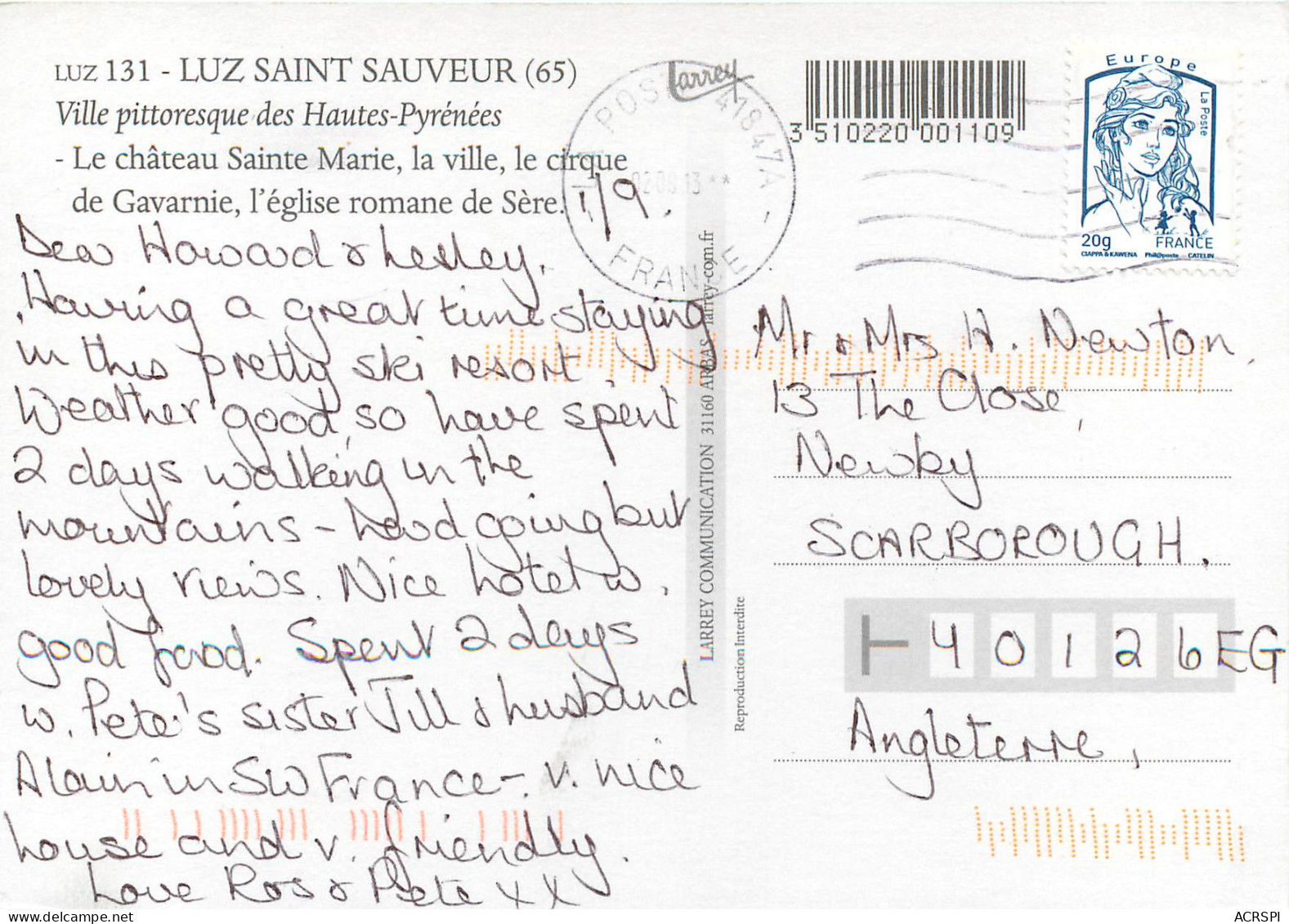 65  Luz Saint Sauveur Multivue     N° 23 \MM5052 - Luz Saint Sauveur