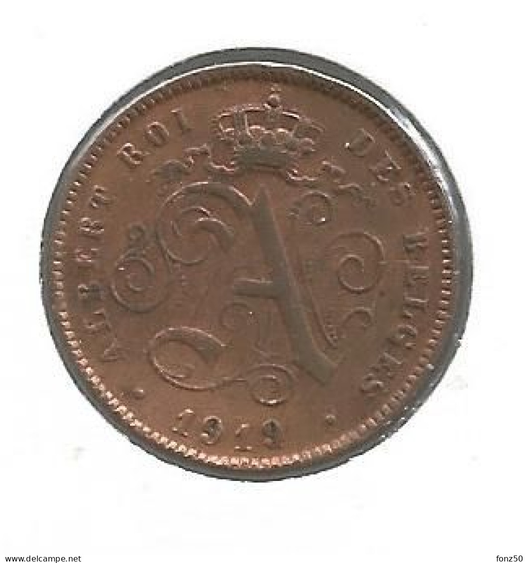 ALBERT I * 2 Cent 1919 Frans * Prachtig * Nr 12940 - 2 Cent