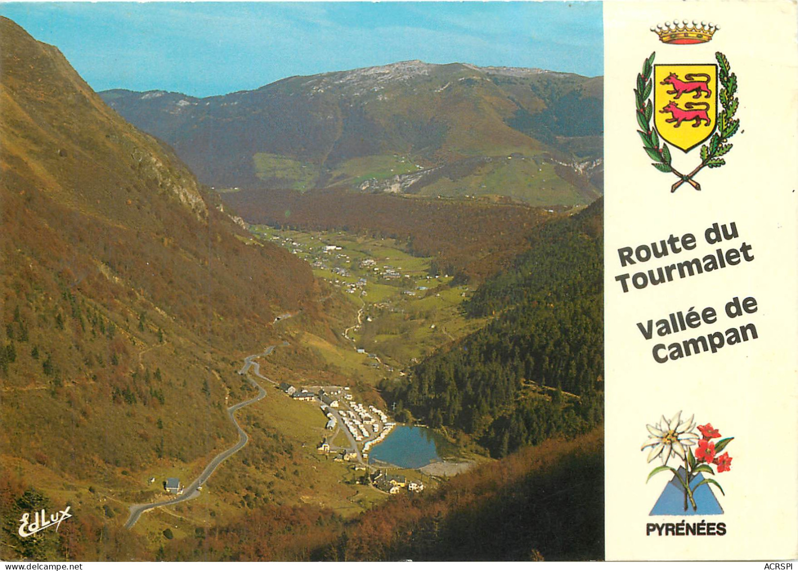 65  Route Du Col Du Tourmalet Caravaning Et Lac D'artigues Ste Marie De Campan      N° 10 \MM5056 - Campan