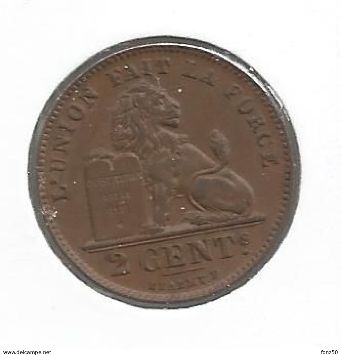 ALBERT I * 2 Cent 1919 Frans * F D C * Nr 12941 - 2 Cent