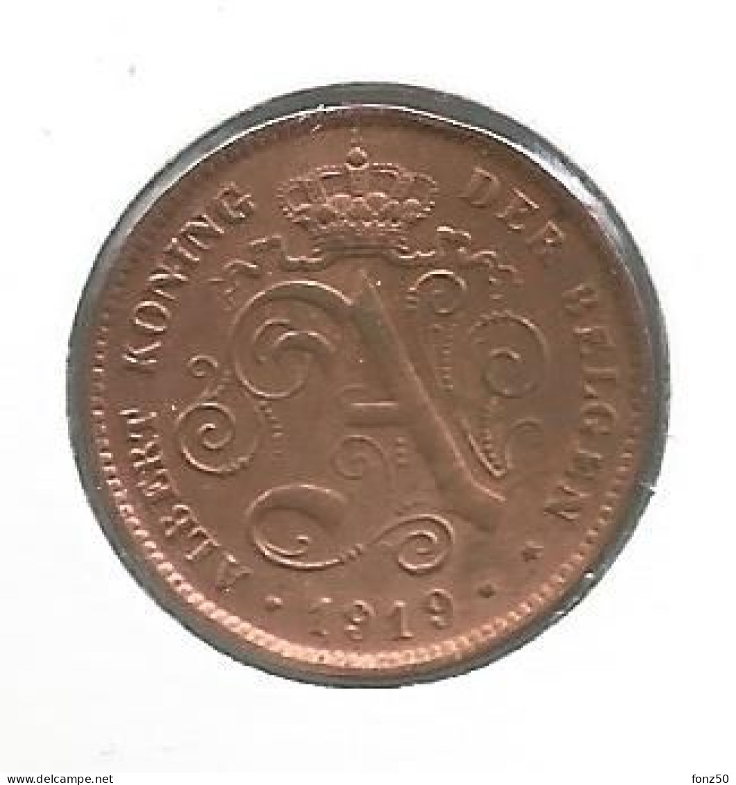 ALBERT I * 2 Cent 1919 Vlaams * Prachtig / FDC * Nr 12943 - 2 Cent