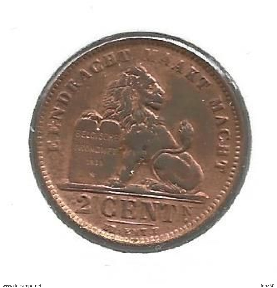 ALBERT I * 2 Cent 1919 Vlaams * Prachtig / FDC * Nr 12943 - 2 Cent