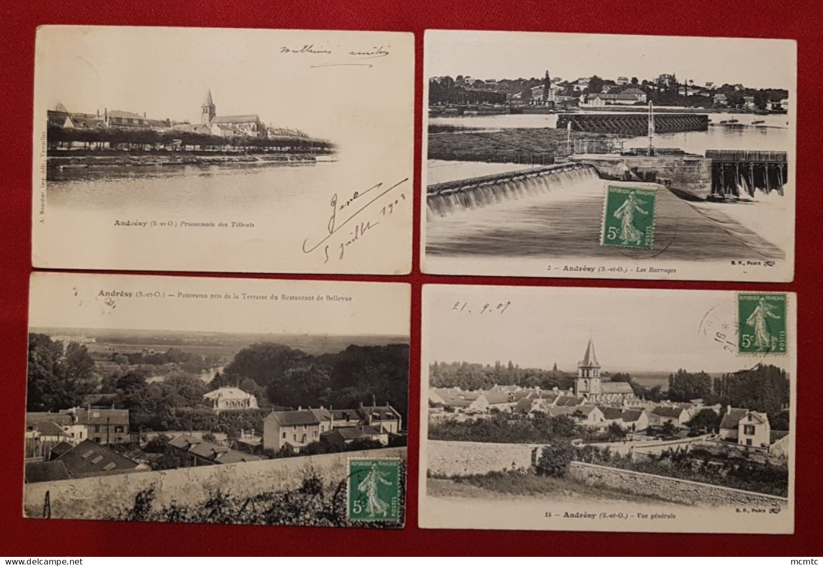 10 Cartes -  Andresy   -( 78 - Yvelines ) - Andresy