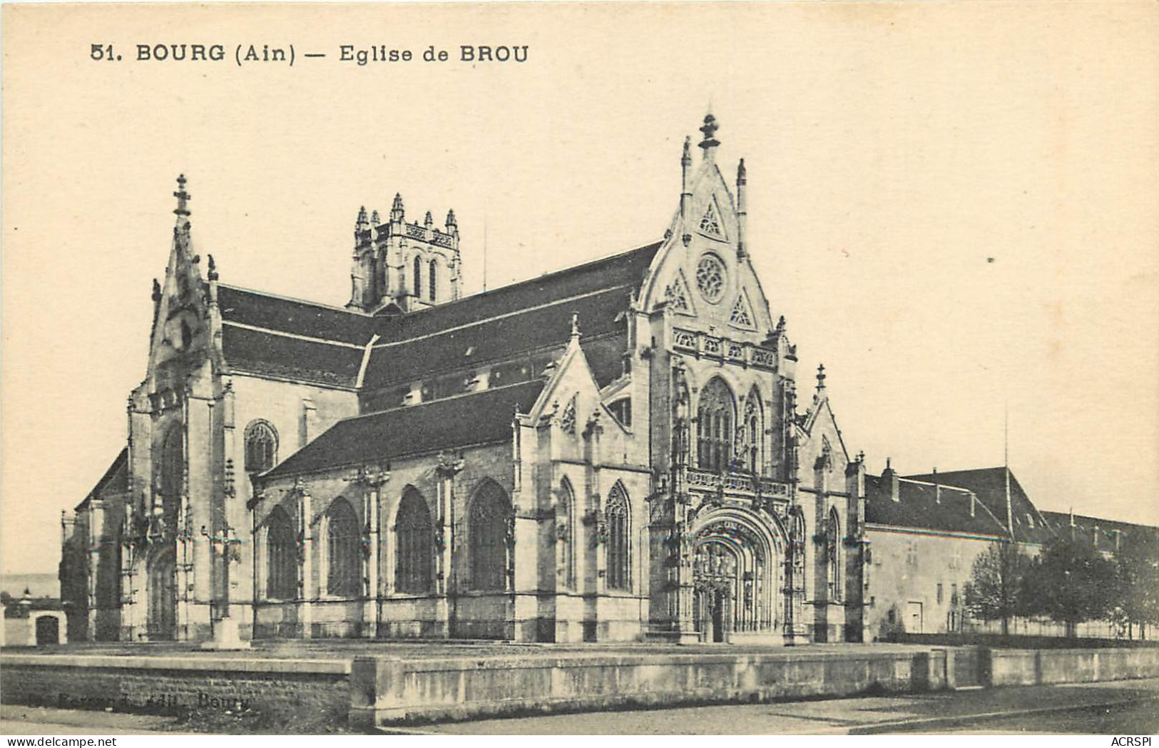 01  Bourg En Bresse  église De Brou       N° 4 \MM5071 - Brou - Kerk