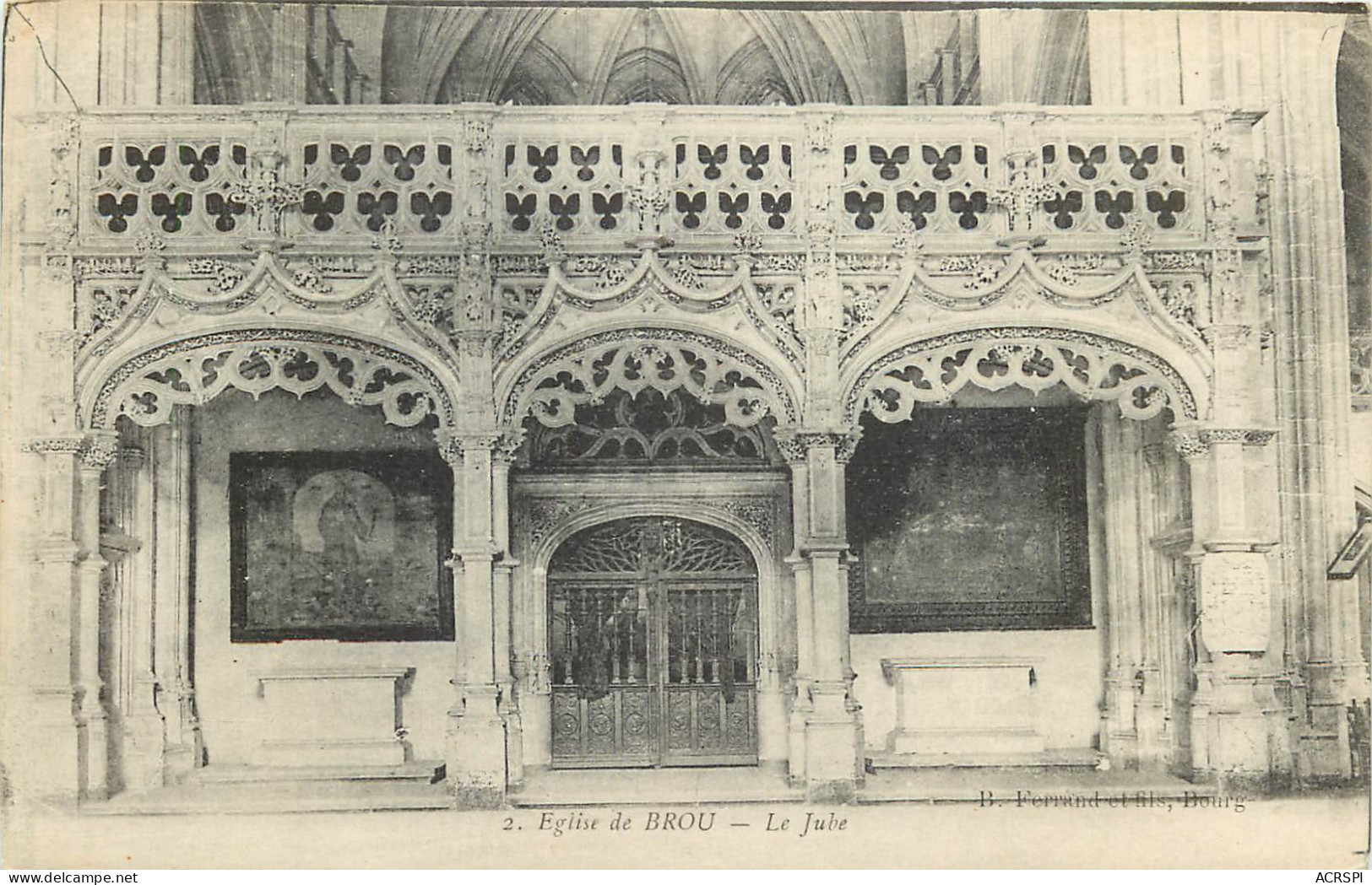 01  Bourg En Bresse  église De Brou  Le Jubé      N° 6 \MM5071 - Brou Church