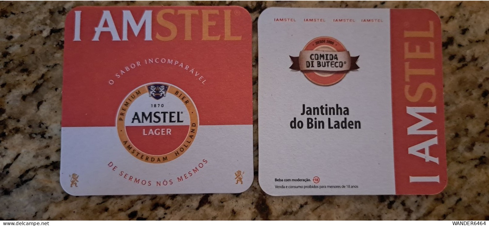 AMSTEL BRAZIL BREWERY  BEER  MATS - COASTERS #084 - Sous-bocks