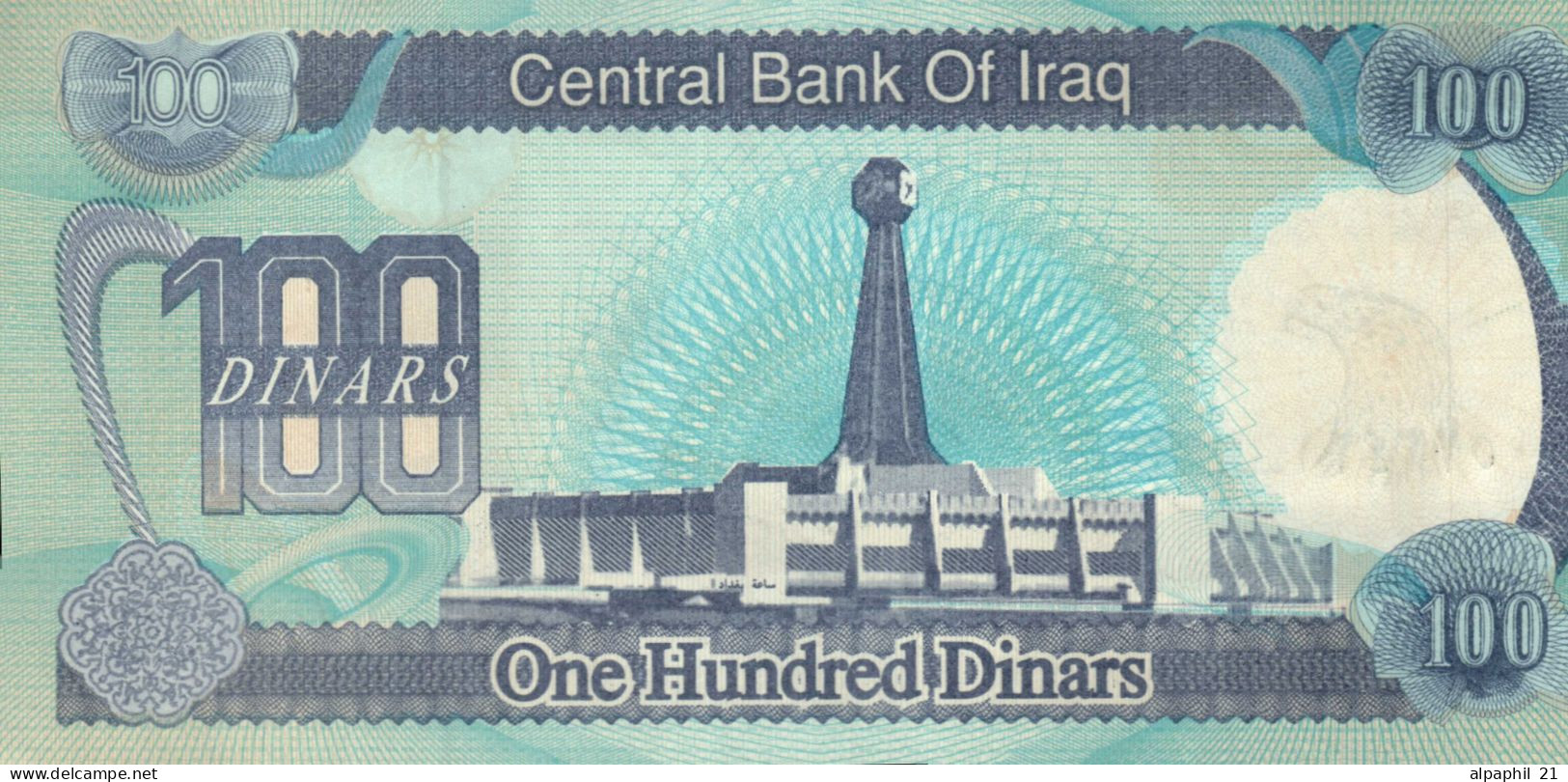 IRAQ,  100 Dinars - Irak