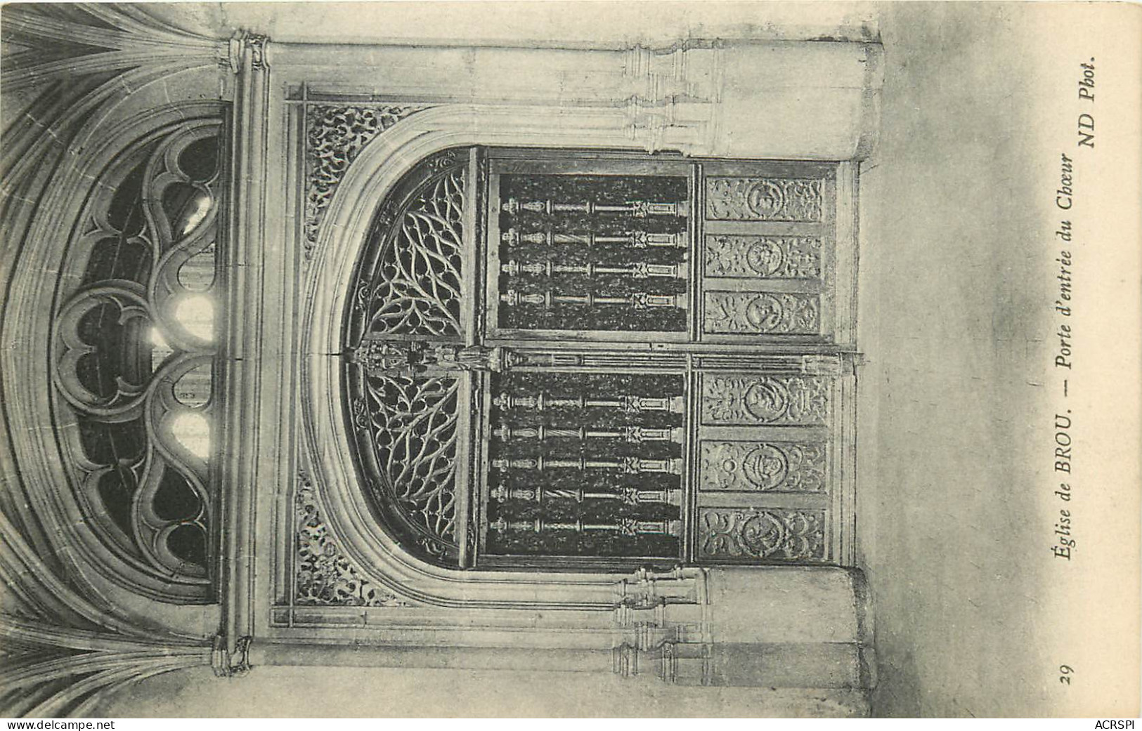 01 Bourg En Bresse église De Brou Porte D'entrée Du Choeur   N° 39 \MM5073 - Brou - Kirche