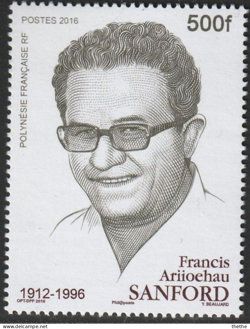 POLYNESIE - Francis Ariioehau Sanford - Unused Stamps