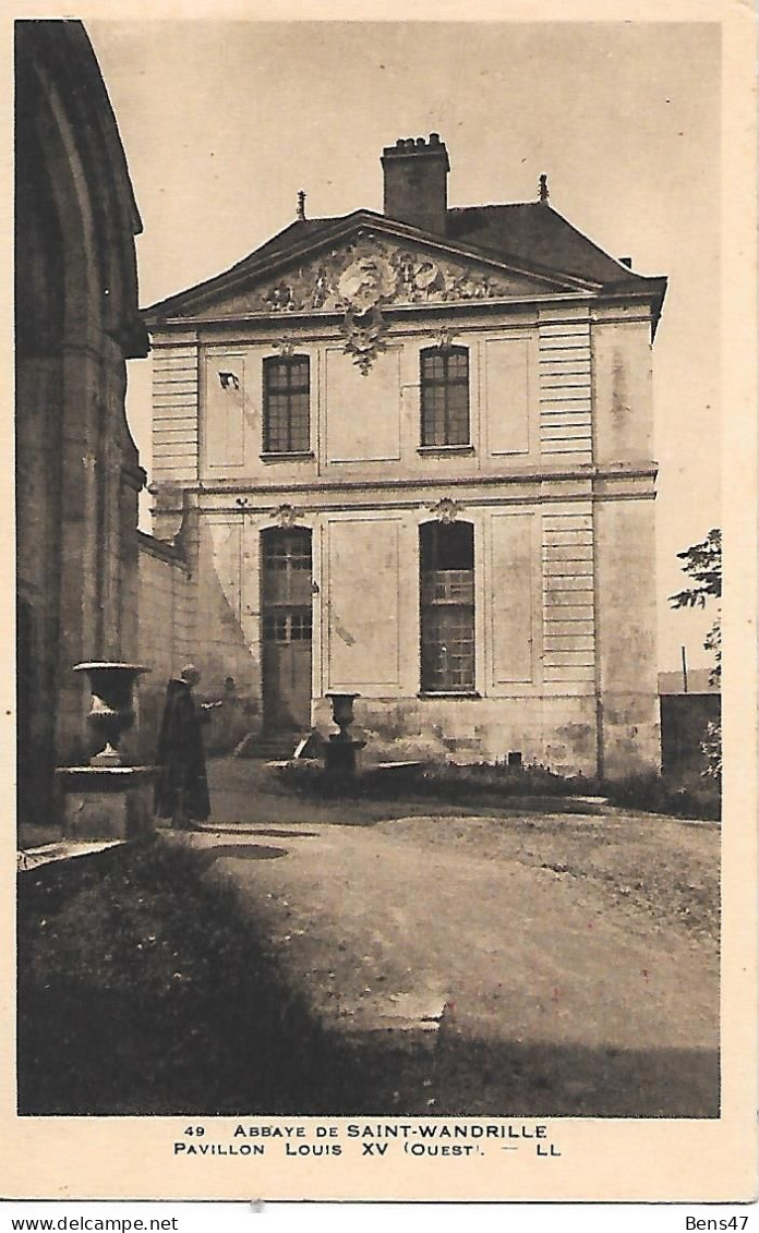 76 Saint Wandrille Abbaye Pavillon Louis XV - Saint-Wandrille-Rançon