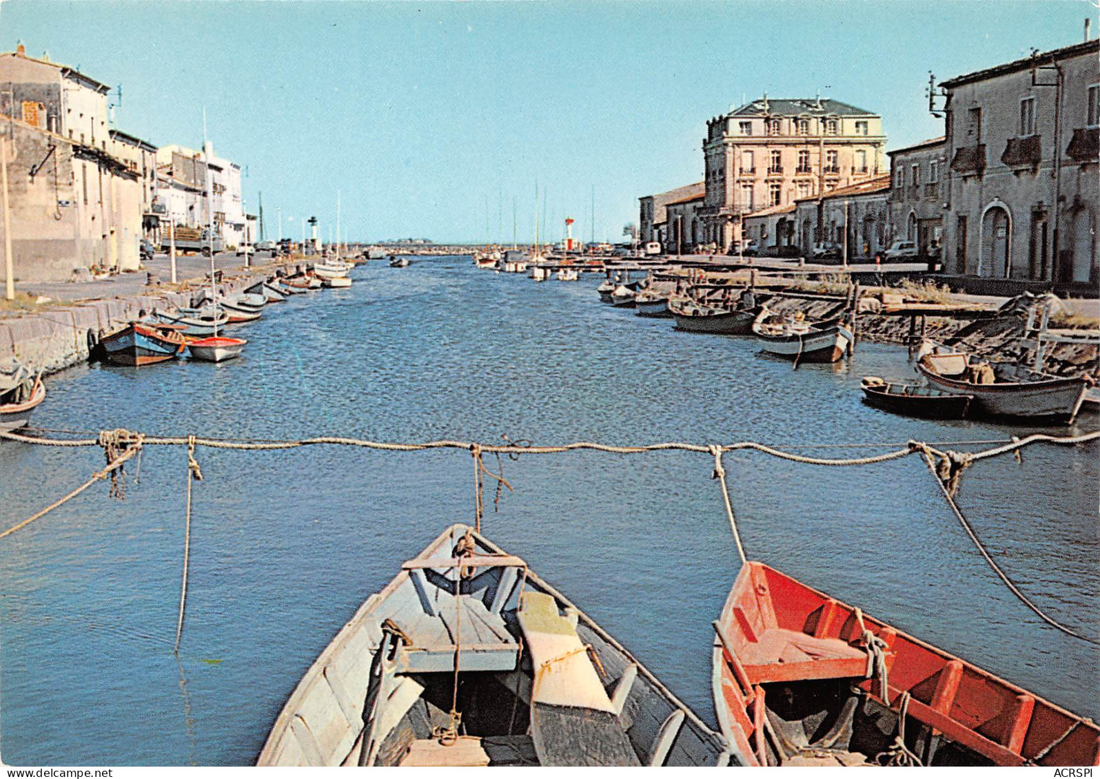 34 MARSEILLAN PLAGE   Vue Sur Le Port De Plaisance (Scan R/V) N° 54 \MM5085 - Marseillan